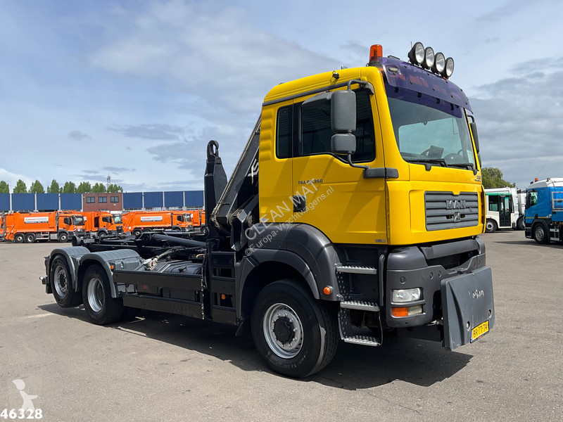 شاحنة MAN 28.350 6x4 Hiab 12 Tonmeter laadkraan