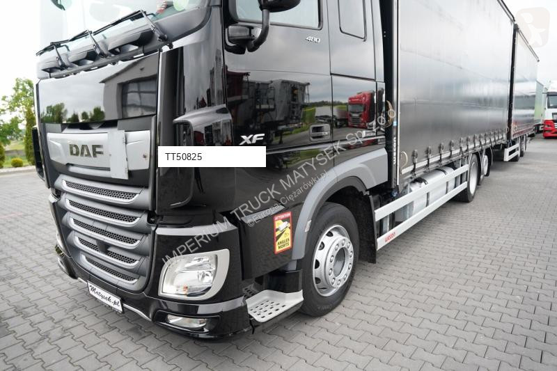 شاحنة مقطورة DAF XF 480 / ZESTAW TANDEM 120 M3...
