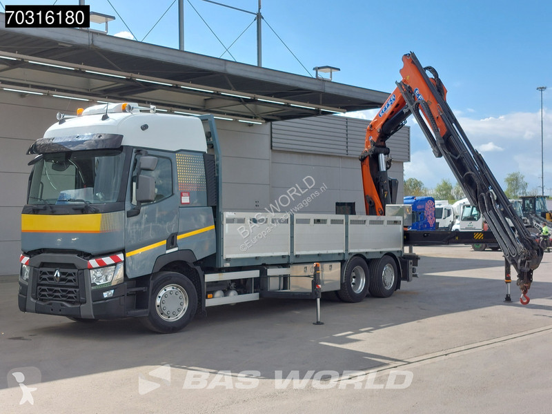 شاحنة Renault T 460 6X2 EFFER 395/5S + JIB 4S...