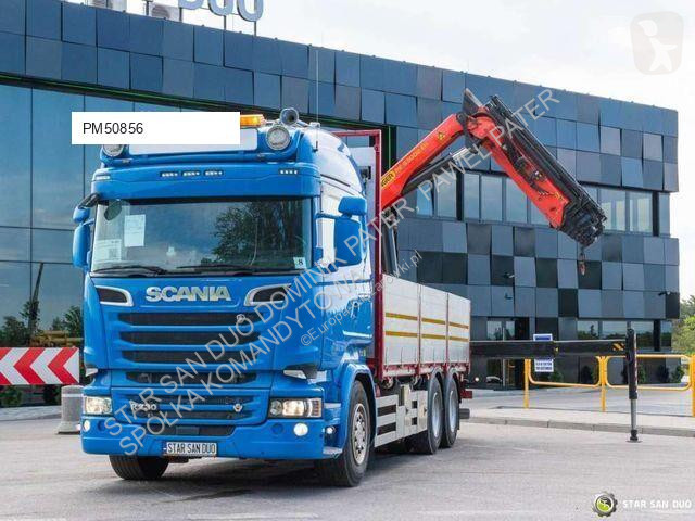 شاحنة Scania R730 6X4 PALFINGER PK 33002 EH Crane