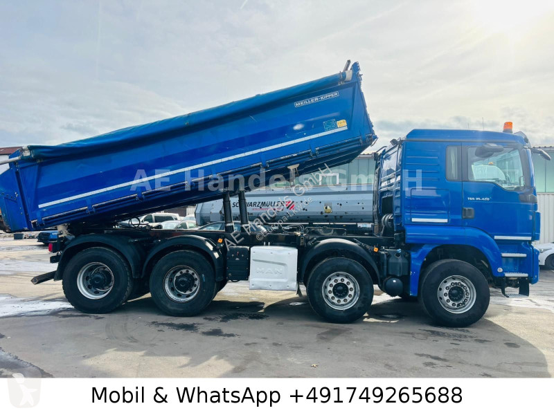 Camion MAN 35.420 L BB 8x4 Meiller...