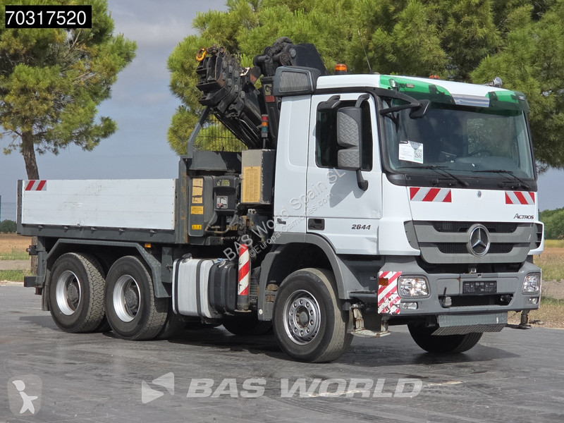 Mercedes 2644 6X4 Grua HIAB 244 EP-5 HIDUO...