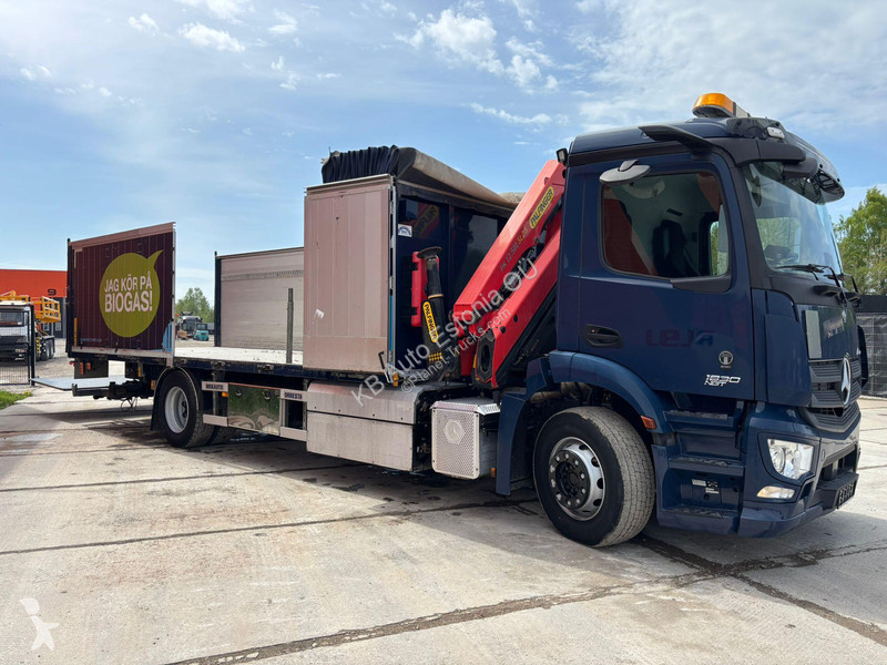Lastbil Mercedes 1830 4x2 LOW MILEAGE / CNG...