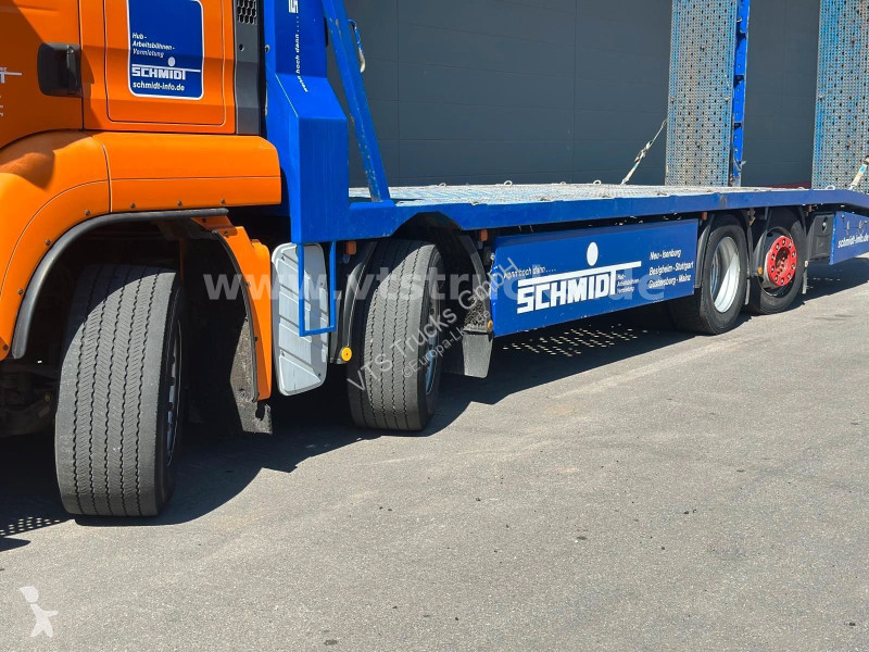 Camion MAN 35.360 8x2-4 BL Maschinentransporter...
