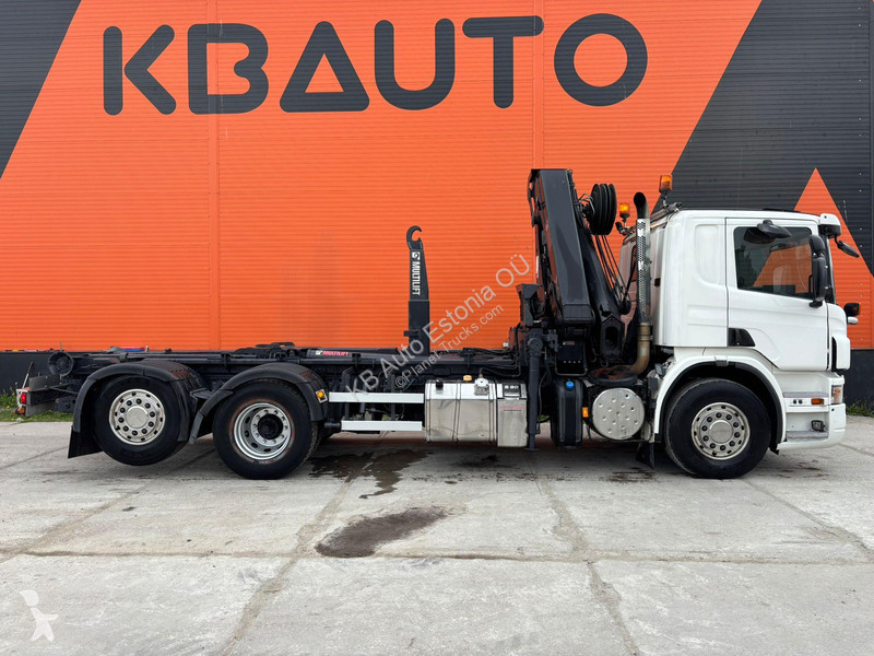 شاحنة Scania 420 6x2*4 Hiab 211 E-5 Hipro /...