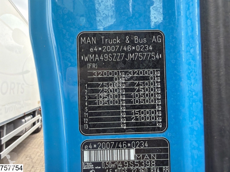 Betonárske zariadenie MAN 32 360 8x4, EURO 6,...