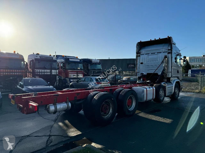 شاحنة Scania R730 V8 8X4 EURO 6 BIG AXES