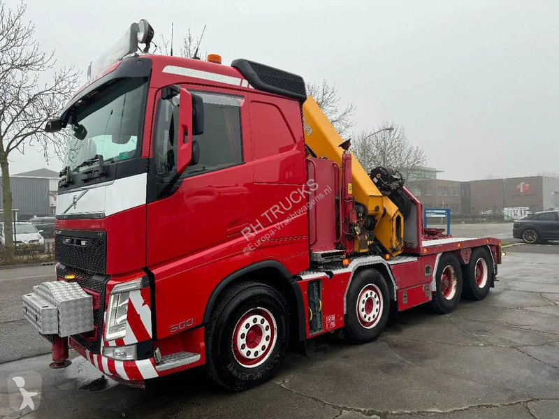 شاحنة Volvo 500 8X4 - EURO 6 + HIAB 622 EP-6...