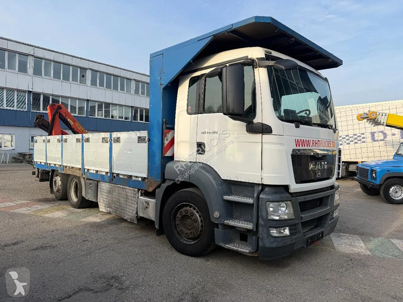 شاحنة MAN TGA 6X2 EURO 5 + PALFINGER PK10000 +...