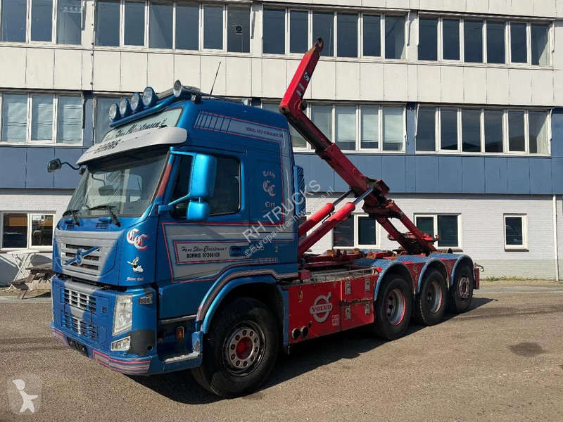 شاحنة Volvo 500 8X4 + HIAB HOOKLIFT