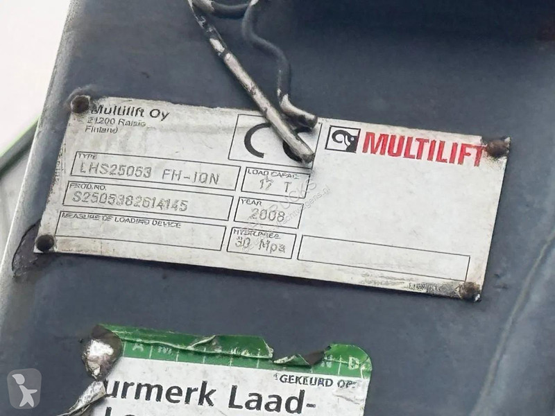 شاحنة DAF 75310 6X2 EURO 5 HMF 1244 Z2 + REMOTE...