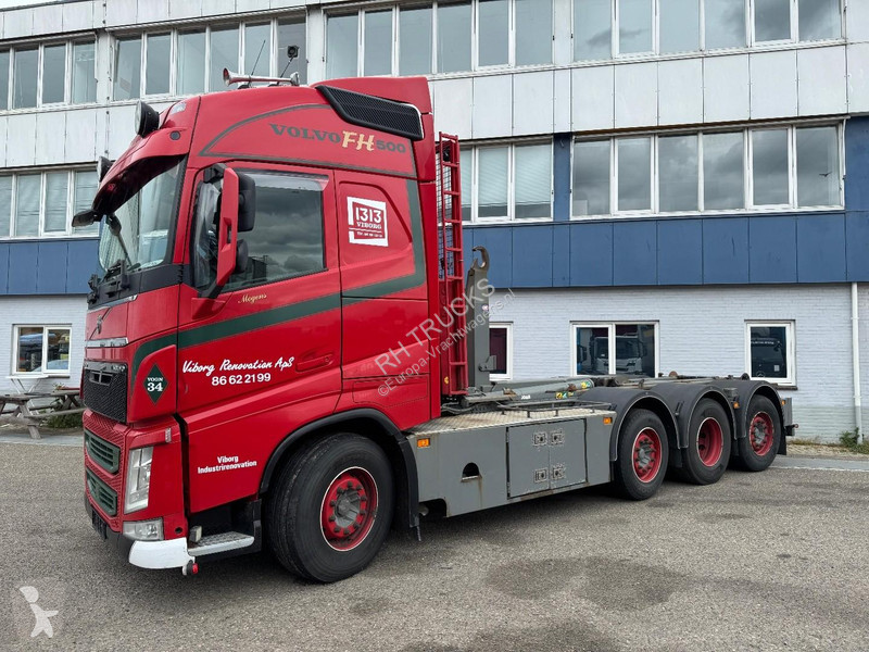 شاحنة Volvo 500 8X2 EURO 6 + JOAB 24 TON HOOKLIFT