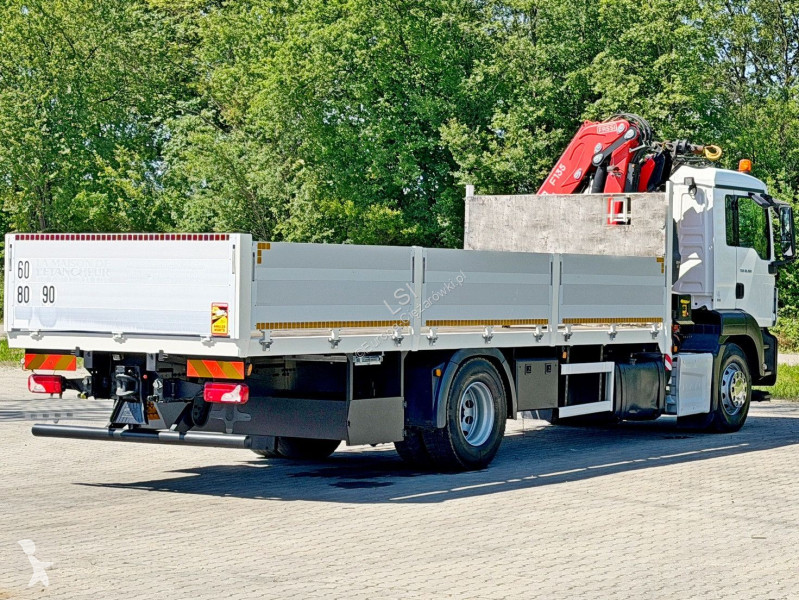 شاحنة MAN 18.360 * FASSI F135A.2.22 + FUNK...