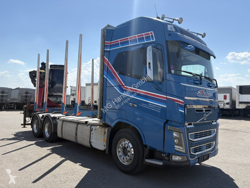 شاحنة Volvo FH 16 750 6x4R Holztransporter mit...
