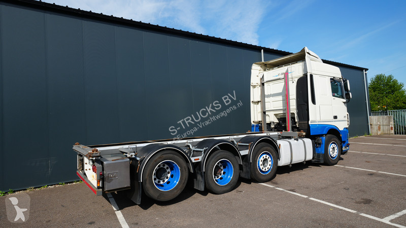شاحنة DAF 510 8x2 20FT container transport truck