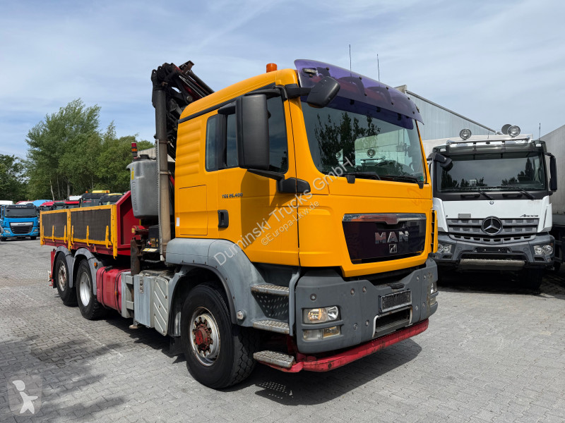 شاحنة MAN TGS 26.400 6X4H-2 Kran Fassi F235XP...