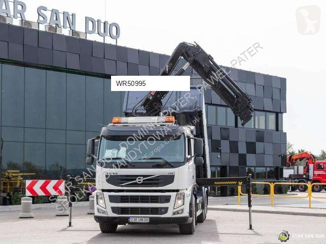 شاحنة Volvo FM430 6x2 HIAB 166 E-5 HIPRO Crane...