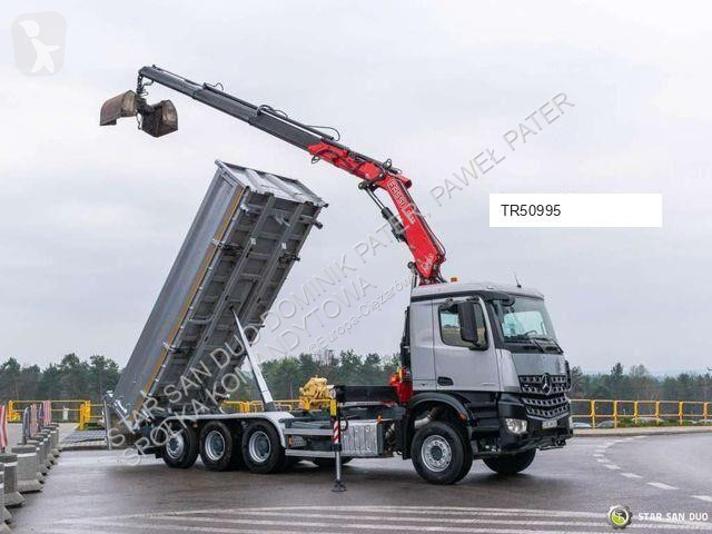 شاحنة Mercedes AROCS 3643 8x4 Fassi F235A.2.23...