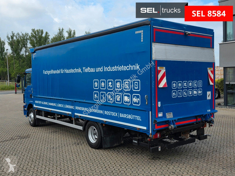 شاحنة MAN 15.250 4X2 BL / Ldbw / Aluklappen / Navi