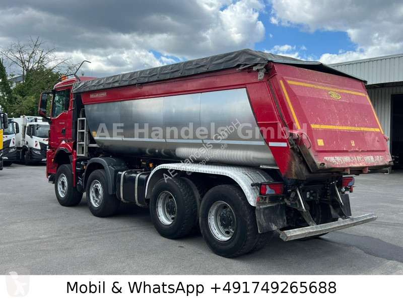 شاحنة MAN 35.510 8x4 BB Meiller 17m³ Thermo...