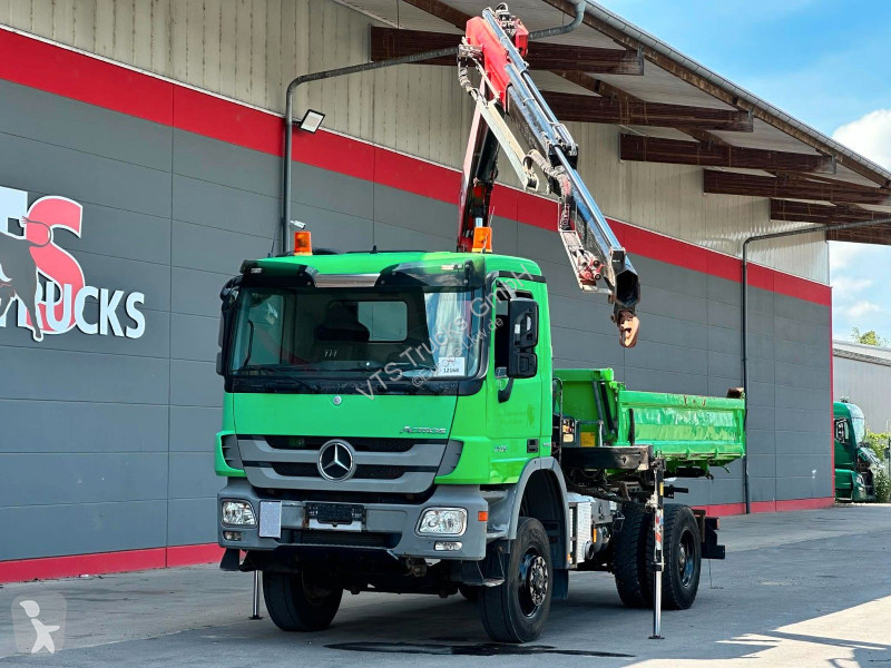 Camion Mercedes 2036 4x4BB/MEILLER DSK 6m³/...