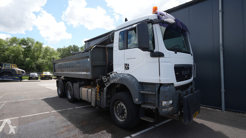 شاحنة MAN TGS 6x6 cable system tipper truck...