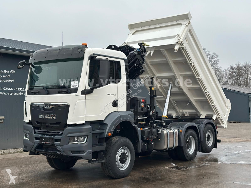 Camion MAN 28.430 6x4 MEILLER HIAB X-Hi 228E-6...
