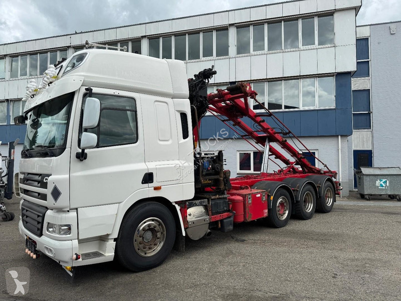 شاحنة DAF 85510 8X2 EURO 5 - HMF 2620-K5 +...