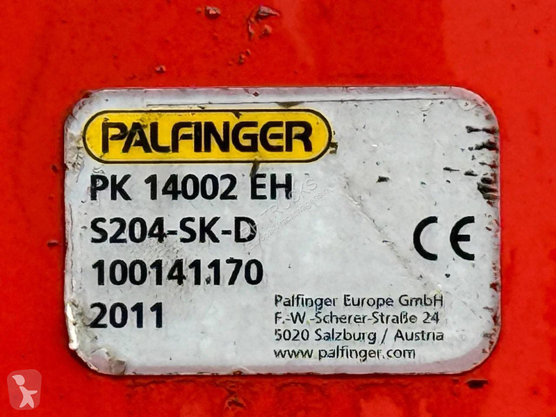 شاحنة MAN TGS 26400 6X2 + PALFINGER PK 14002 EH...