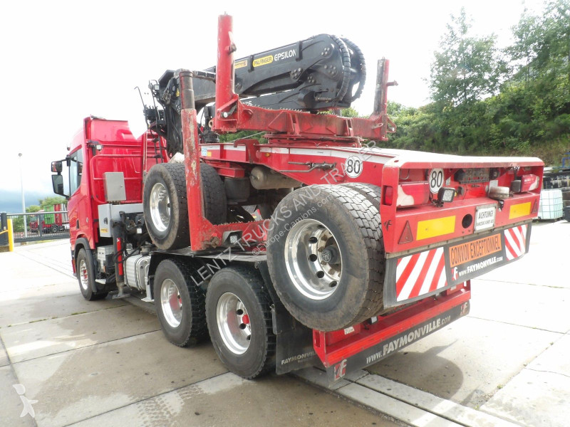 شاحنة Scania R650-6X4-EPSION 260-FAYMONVIE-TOP