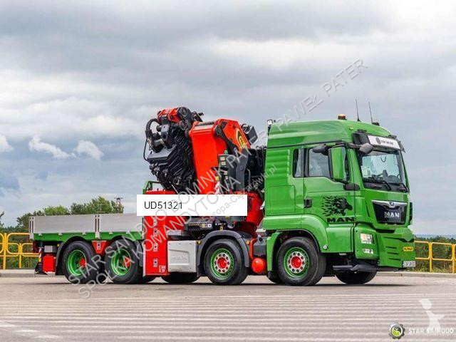 شاحنة MAN TGS 35.500 8x4 Palfinger PK 135.002...