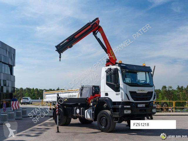 شاحنة Iveco TRAKKER 450 4x4 Palfinger 18002 EH...