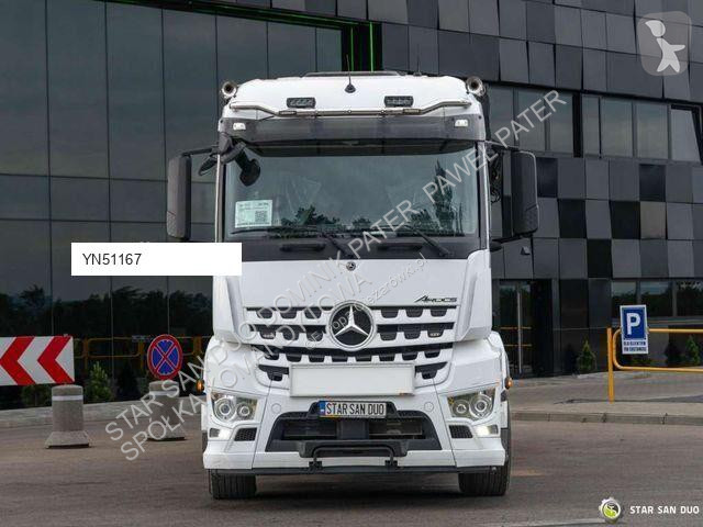 شاحنة Mercedes AROCS 3253 8x4 HMF 5020 Fly Jib...