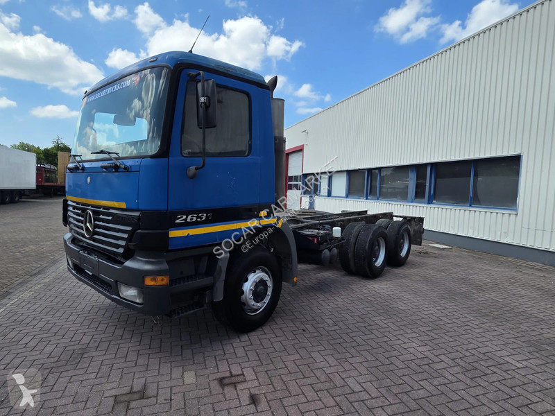 شاحنة Mercedes 2631 6x4 chassis euro 3