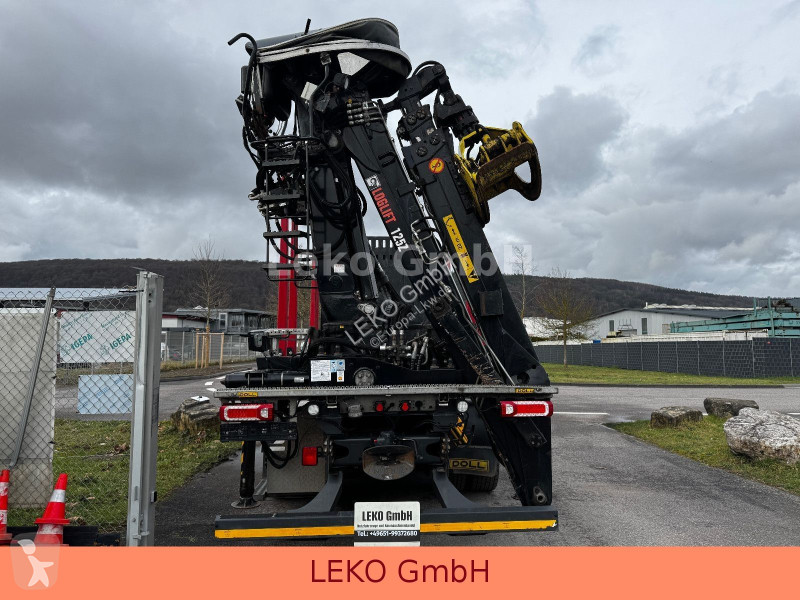 شاحنة Mercedes 2653 Mit Kran Loglift 125Z Holz LKW