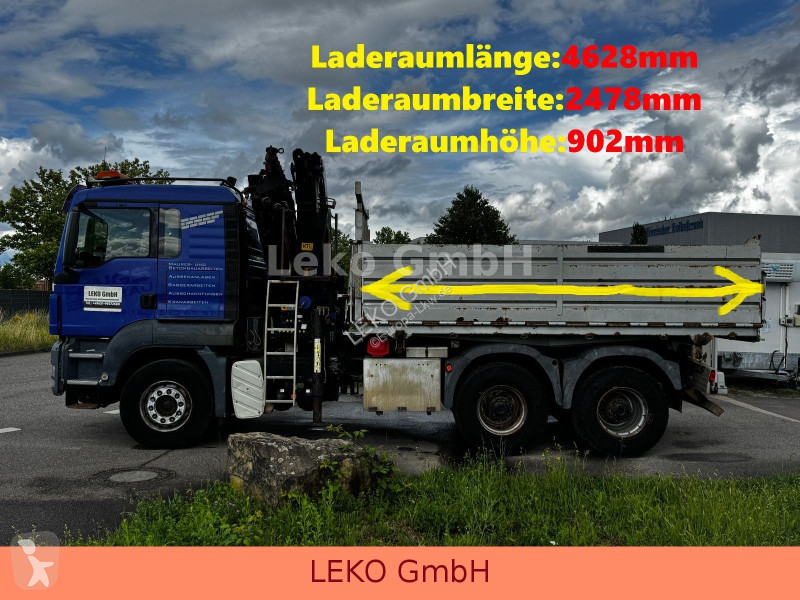 شاحنة MAN 33.480 Mit Kran( Palfinger PK 23002 )