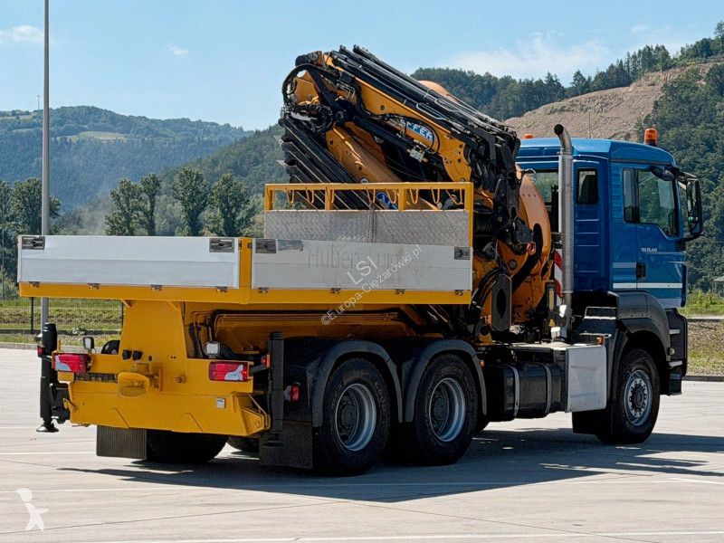 شاحنة MAN TGS *Sattelzugmaschine + KRAN/FUNK * 6x6