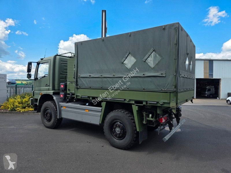 شاحنة Mercedes 1018 A 4x4 Pritsche Plane...