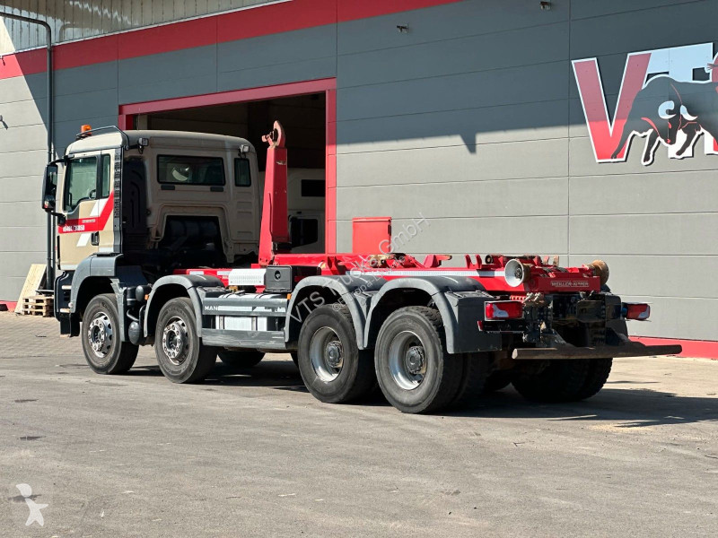 Camion MAN 35.420 8x4 BL MEILLER RK 30.70K Navi...