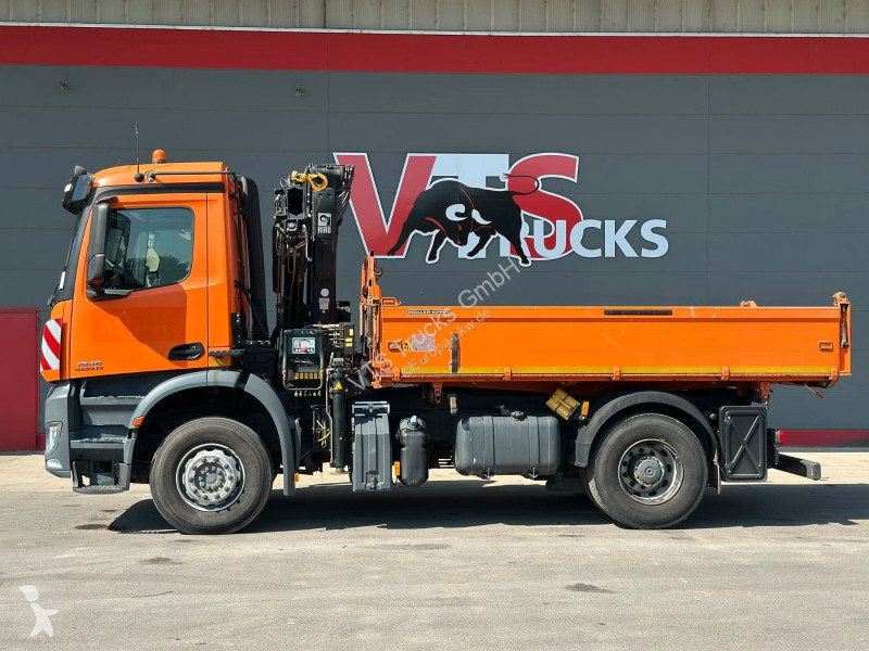 Camión Mercedes 1845 4x2 BL MEILLER & HIAB...