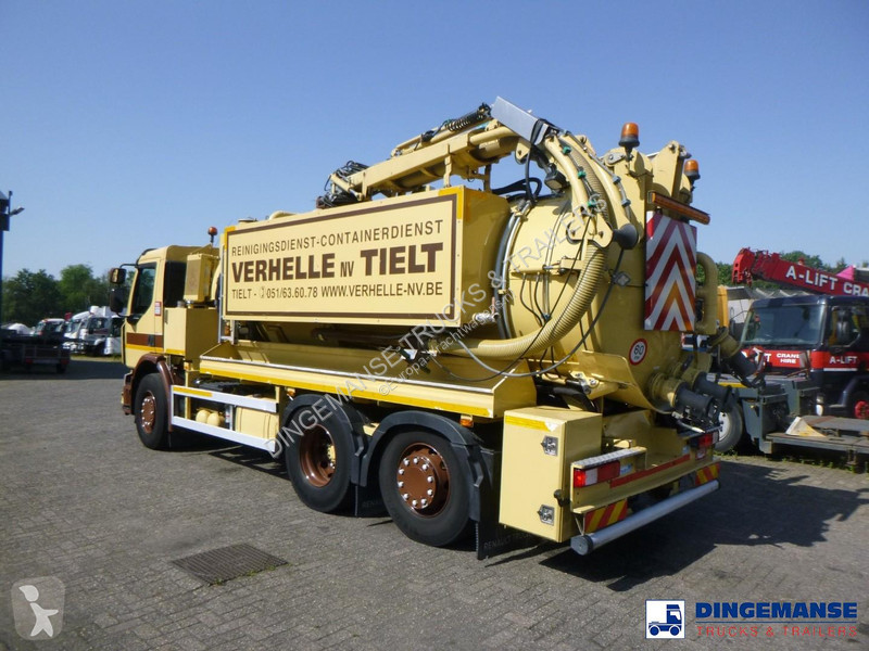 شاحنة Renault D 26 Wide 6x2 vacuum tank 11 m3