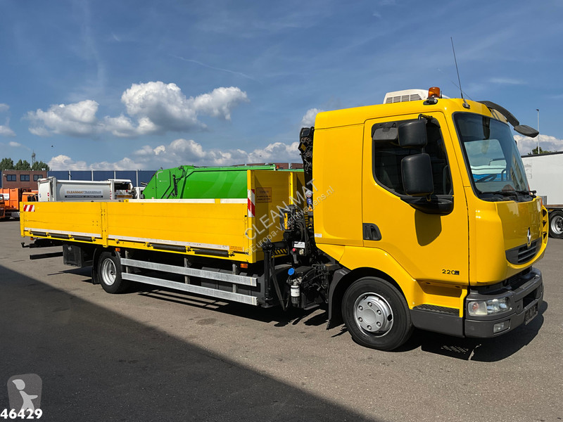 شاحنة Renault 220 Hiab 4 Tonmeter laadkraan