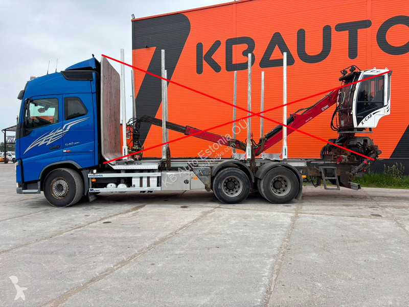 شاحنة Volvo 540 6x4 FOR SALE AS CHASSIS
