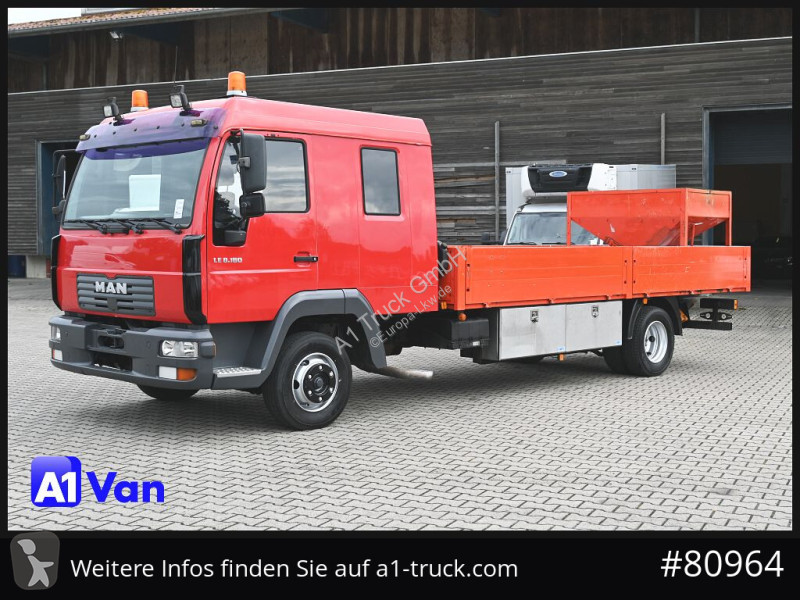 شاحنة MAN MAN LE 8.180 Pritsche Doka,...