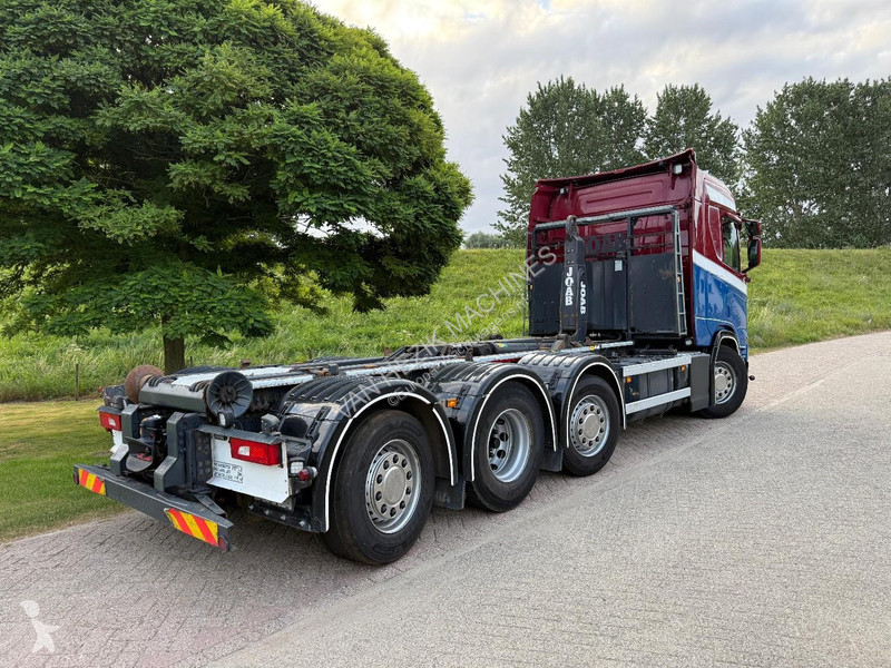 شاحنة Scania 500 Haakarm / retarder / vollucht...
