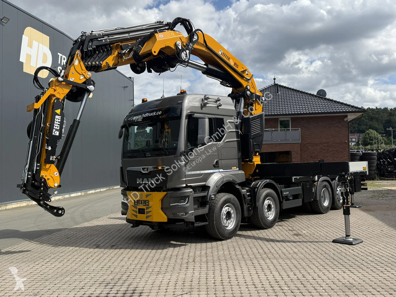 شاحنة MAN 35.520  35.520 8X2 Hiab EFFER 955-8s...