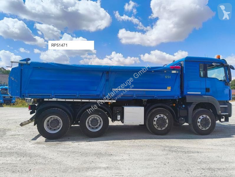 Lastbil MAN TGS 35.460 Kipper 42.460 8x4 AHK (44)