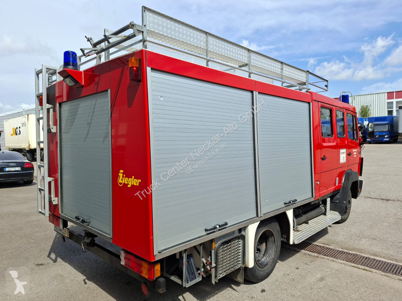 شاحنة Mercedes 814 F LF 8 6 FEUERWEHR ZIEGLER...