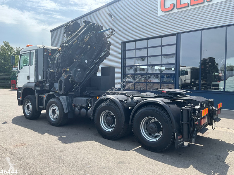 شاحنة MAN 41.363 8x4 Manual Full steel Hiab 80...