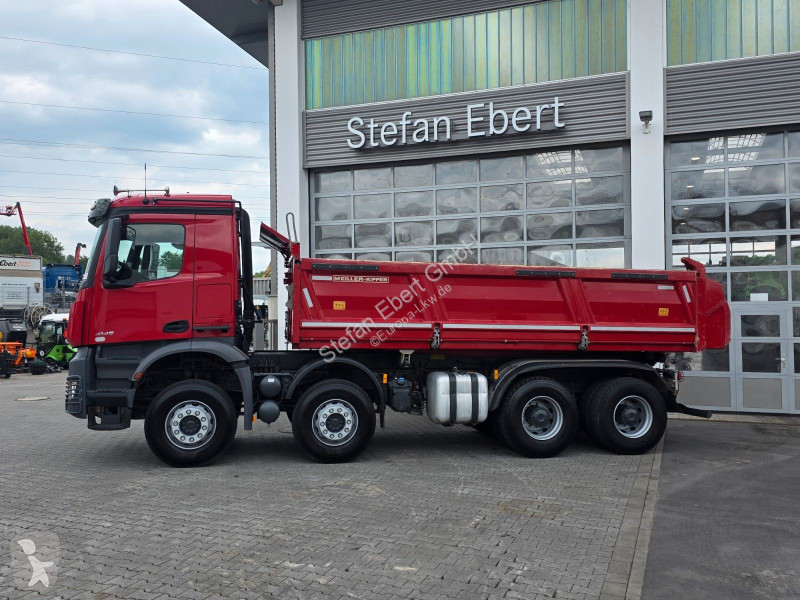 Camion Mercedes 4145 K 8x4 Meiller Bordmatik PPC